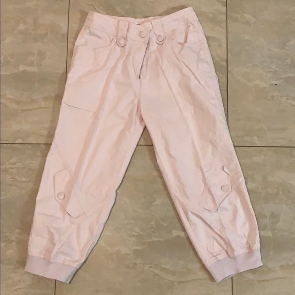 Pink capris